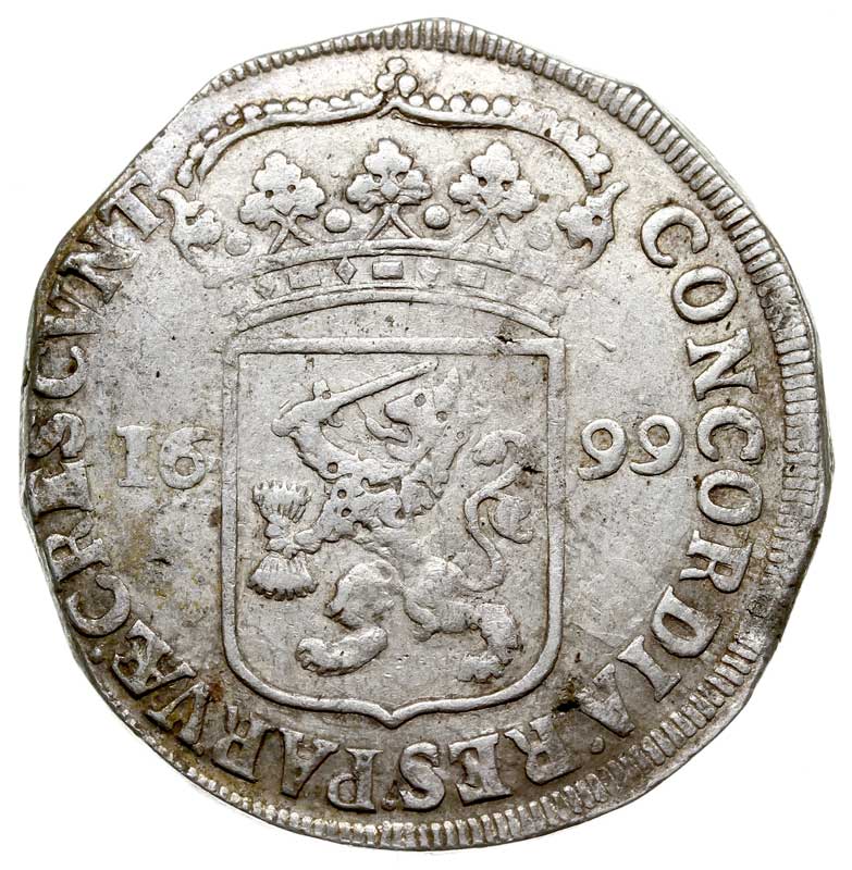 Geldria , silver dukat 1699, 27.74 g., Dav. 4891