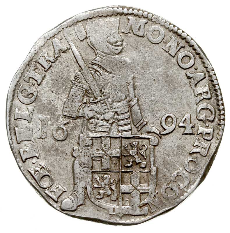 Utrecht, silver dukat 1694, 27.90 g., Dav. 4904,