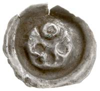 brakteat guziczkowy, koniec XIII w., Głowa byka 