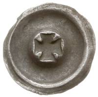 brakteat guziczkowy, początek XIV w., Krzyż kawalerski, Przyłęk 1-2, Fbg 1039, srebro 0.26 g