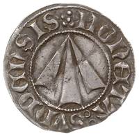 Strzałów, szeląg bez daty (XIV/XV w.), srebro 1.22 g, Dbg. 273, piękny