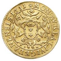 dukat 1631, Gdańsk, Aw: Popiersie króla w prawo i napis wokoło SIGIS III D G REX POL M D L R PR, R..