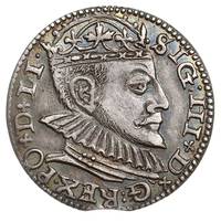 trojak 1590, Ryga, duża głowa króla, Iger R.90.2
