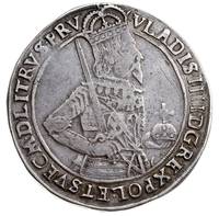 talar 1634, Toruń, Aw: Półpostać króla w prawo i napis wokoło, Rw: Herb Torunia i napis wokoło, sr..
