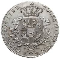 półtalar 1788, Warszawa, srebro 13.77 g, Plage 371, bardzo ładny i rzadki w tym stanie zachowania,..