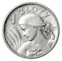 1 złoty 1925, Londyn, Parchimowicz 107b, wyśmien