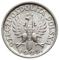 1 złoty 1925, Londyn, Parchimowicz 107b, bardzo 