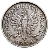 5 złotych 1925, Warszawa, Konstytucja, 100 perełek, srebro 25.01 g, Parchimowicz 113a, wybito 1.00..