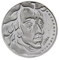 50 złotych 1972, Warszawa, Fryderyk Chopin, na rewersie wypukły napis PRÓBA, cynk 12.04 g, Parchim..