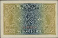 1/2 marki polskiej 9.12.1916, \jenerał, seria A