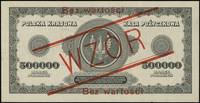 500.000 marek polskich 30.08.1923, po obu strona