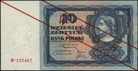 10 złotych 2.01.1928, na stronie głównej czerwon