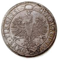 dwutalar ślubny bez roku (emisja z 1635 roku), Hall, srebro 56.93 g, M-T 487, Dav. 3332, patyna