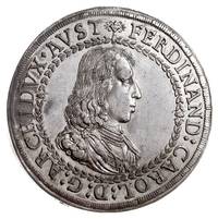 dwutalar bez roku (1646), Hall, na awersie na ramieniu głowa lwa, srebro 56.66 g, M-T 502, Dav. 33..