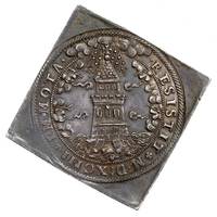 Wolf Dietrich von Raitenau 1587-1612, klipa talara 1593, srebro 28.67 g, Zöttl 956, Probszt 805, r..