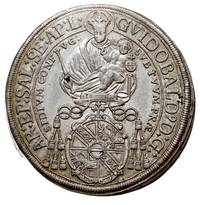 Guidobald Graf von Thun und Hohenstein 1654-1668, talar 1666, srebro 28.58 g, Zöttl 1804, Probszt ..