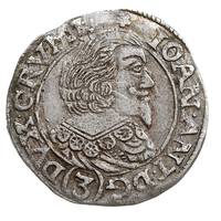 Jan Antoni 1634-1649, 3 krajcary 1649, Waldstein, srebro 1.63 g, Donebauer -, bardzo rzadkie