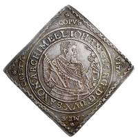 Jan Jerzy I i August 1611-1615, klipa talara 1614 (data chronogramem), srebro 29.01 g, Kahnt 74, S..