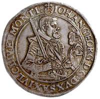Jan Jerzy I 1615-1656, talar 1628 HI, Drezno, srebro 29.00 g, Kahnt 158, Merseb 1051, Schnee 845, ..