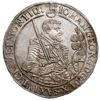 Jan Jerzy I 1615-1656, talar 1642 CR, Drezno, srebro 29.07 g, Kahnt 169, Merseb. -, Schnee 879, Da..