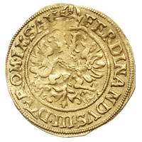 Okupacja szwedzka, Krystyna 1637-1654, dukat 1638 CS, z tytulaturą Ferdynanda III, złoto 3.42 g, A..