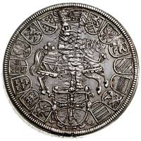 Arcyksiążę Maksymilian III 1590-1618, dwutalar 1614, Hall, srebro 57.07 g, Dav. 5854, M-T 412, Neu..