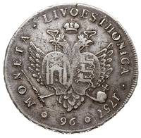 Livoestonika, 1 rubel = 96 kopiejek 1757, Krasny Dwor, srebro 25.53 g., Diakov 605 (R2), Jusupov 1..