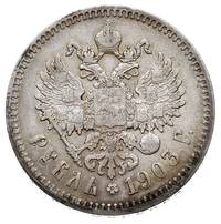 rubel 1903 (А.Р), Petersburg, srebro 19.70 g, Bi