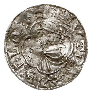 denar, typ Quatrefoil, mennica Bruton, mincerz Aelfelm, CNVT REX ANGLOR / AEL-FFEL-MON-BRIV, srebro 0.95 g, S. 1157, North 781, BMC VIII