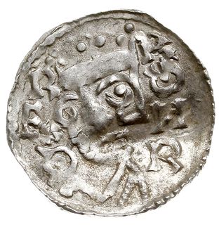 denar, Aw: Popiersie króla w prawo, KVONR REX, Rw: Krzyż, w polach C-R-V-X, AVGSTA CIV, srebro 1.05 g, Hahn 148, Kluge 112
