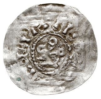 denar, Aw: Kółka ułożone w figurę krzyża, Rw: Krzyż, srebro 0.80 g, Dbg. 1921, HMZ -, duża rzadkość