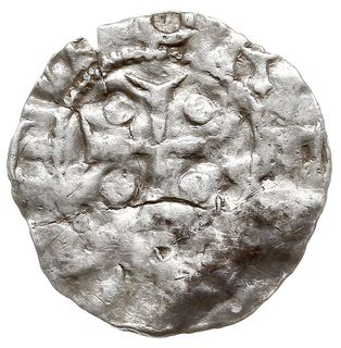 denar, Aw: Krzyż, w polach kulki, wokoło napis, Rw: Poziomo B-[T]REVER-[A], srebro 0.87 g, Dbg. 461, Kluge 16- odmiana