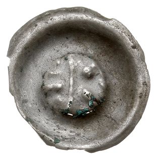 brakteat, Pół orzeł - pół klucz, srebro 0.35 g, Fbg 657