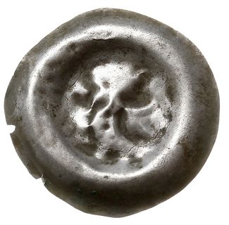 brakteat, Harpia, srebro 0.30 g, Fbg 773, znany ze skarbu z Lubomii