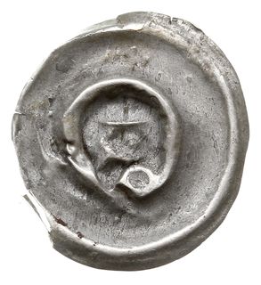 brakteat, Gotycka litera M, srebro 0.26 g, Fbg 872