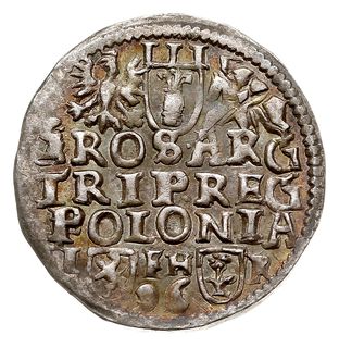 trojak 1596, Poznań, Iger P.96.4.a, patyna