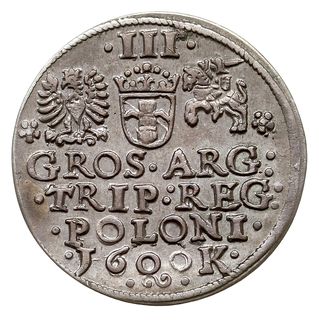 trojak 1600, Kraków, popiersie króla w lewo, Iger K.00.1.a (R1)