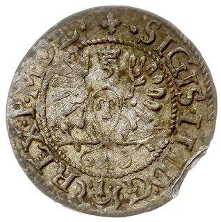 półgrosz 1620, Bydgoszcz, bardzo rzadki nominał za panowania Zygmunta III-go, moneta rzadka i we wszystkich katalogach niedoszacowana, mimo drobnego wyszczerbienia bardzo ładny egzemplarz z patyną