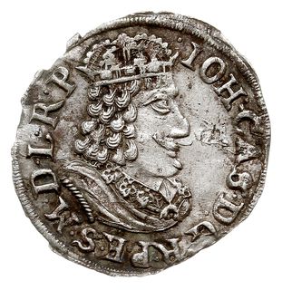 dwugrosz 1651, Toruń, odmiana bez obwódek, H-Cz. 2002 (R3), T. 10, bardzo wyraźnie wybity, bez większych śladów obiegu, brzegi monety nierówne, co jest typowe dla monet tego typu, bardzo rzadki