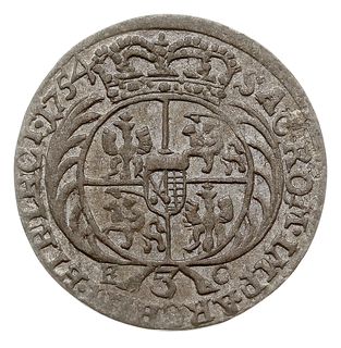 trojak 1754, Lipsk, Iger Li.54.1.a (R1), Kahnt 695.f, dość ładnie zachowany jak na ten typ monety, patyna