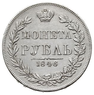 rubel 1846, Warszawa, Plage 437, Bitkin 425