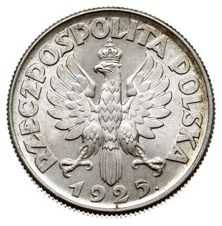 2 złote 1925, Londyn, kropka po dacie, Parchimowicz 109.d, wyśmienity egzemplarz