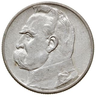 2 złote 1936, Warszawa, Józef Piłsudski, Parchimowicz 111.b, rzadki rocznik