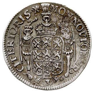 2/3 talara (gulden) 1690, Szczecin. AAJ 114.b, D