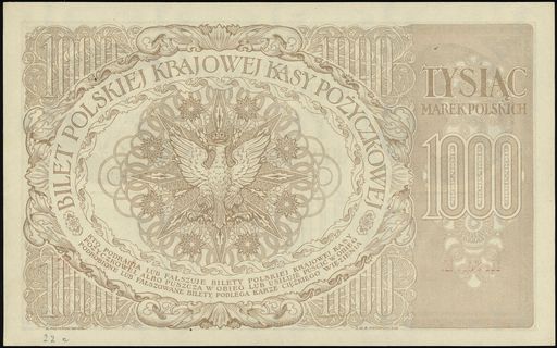 1.000 marek polskich 17.05.1919, seria III-E, nu