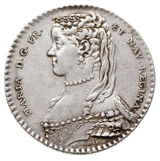 Maria Leszczyńska, królowa Francji, żeton 1738, 