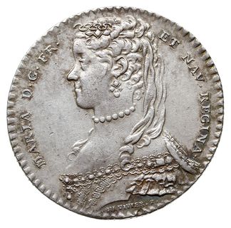 Maria Leszczyńska, królowa Francji, żeton 1746 s