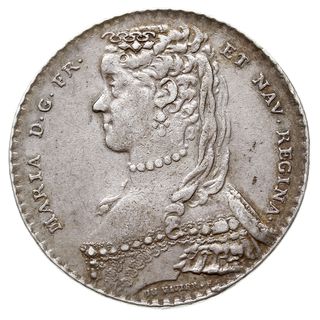 Maria Leszczyńska, królowa Francji, żeton 1751 s