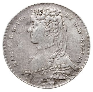 Maria Leszczyńska, królowa Francji, żeton 1752 s