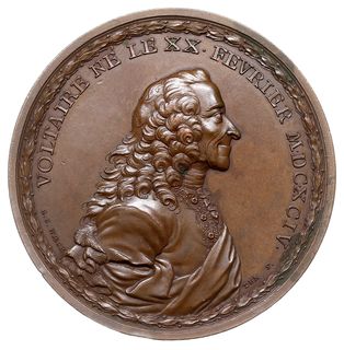 Franciszek Maria Arouet (Voltaire) w Mannheim, m